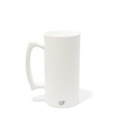 Beer Stein 28 Oz White